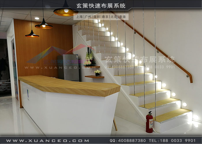 戴维医疗展台楼道 戴维医疗展台楼道