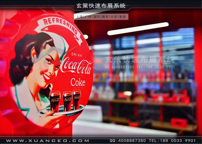可口可乐快闪店细节 可口可乐快闪店细节