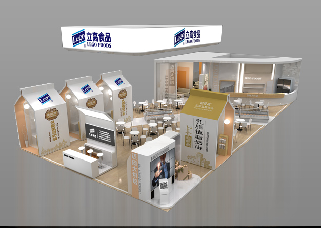 食品展-立高食品草莓污污视频(220㎡)